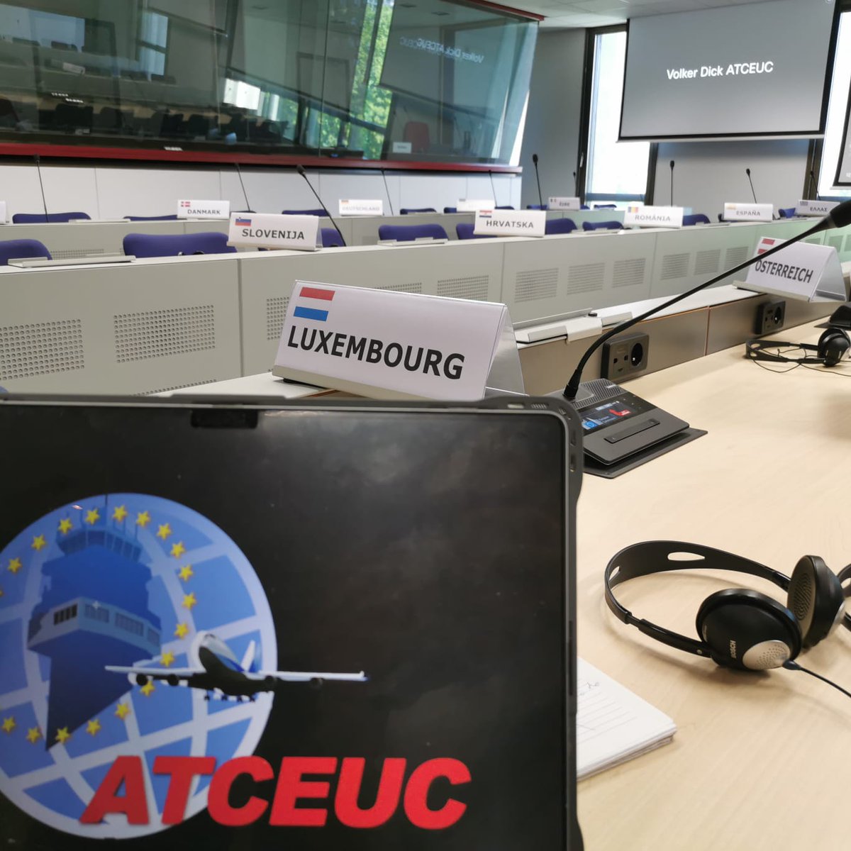 ATCEUC is attending the SSDC Civil Aviation ATM Working Group in Brussels to address key social issues: tech change, licensing, fatigue, DE&amp;I, and SES reform. 

We remain committed to a socially responsible future for European aviation. #SES #ATCEUC #SocialDialogue