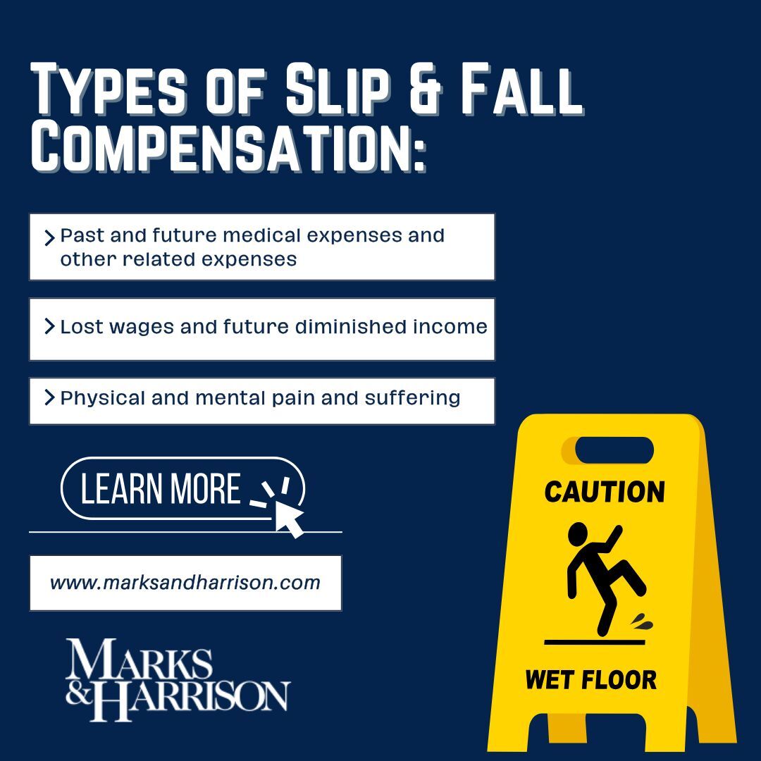 MandHLaw's tweet photo. If you have been hurt in a slip and fall, you may be able to recover damages that will provide compensation for your: https://t.co/9iFlOw67Wx