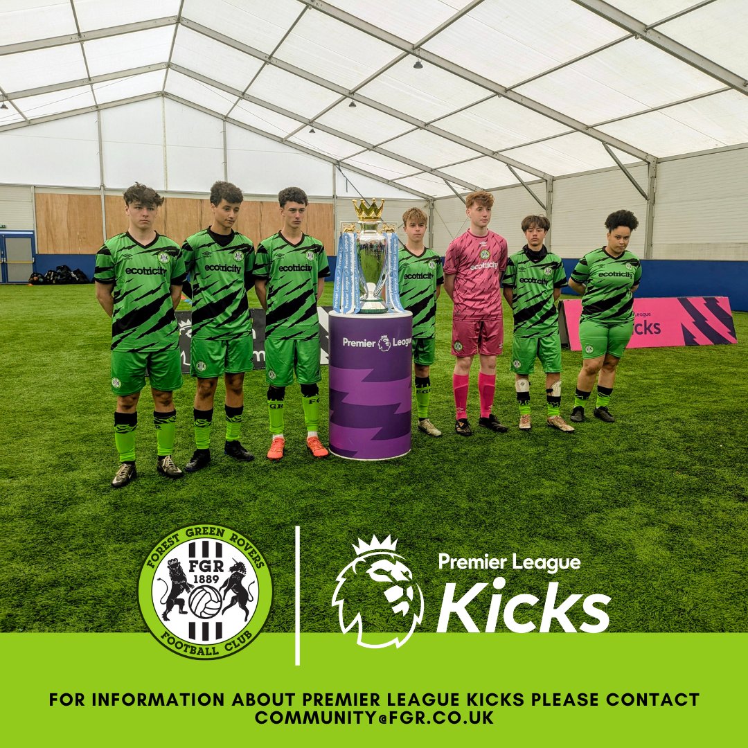 FGR Community (@fgrfc_community) on Twitter photo We had an incredible day out at <a href="/CCFC_Foundation/">Cardiff City FC Community Foundation</a>, <a href="/PLCommunities/">Premier League Communities</a> #PLKicks Cup 2025 regional qualifier. The team played some brilliant football and represented the Forest Green Rovers Football Club kit proudly! A huge thank you to everyone involved!
#wearefgr💚 #PLMoreThanAGame We had an incredible day out at <a href="/CCFC_Foundation/">Cardiff City FC Community Foundation</a>, <a href="/PLCommunities/">Premier League Communities</a> #PLKicks Cup 2025 regional qualifier. The team played some brilliant football and represented the Forest Green Rovers Football Club kit proudly! A huge thank you to everyone involved!
#wearefgr💚 #PLMoreThanAGame