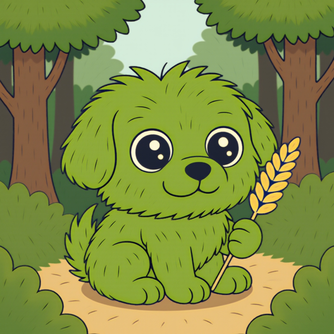Grassito's best friend is here, fully animated and fully ready to send $PUPPITO