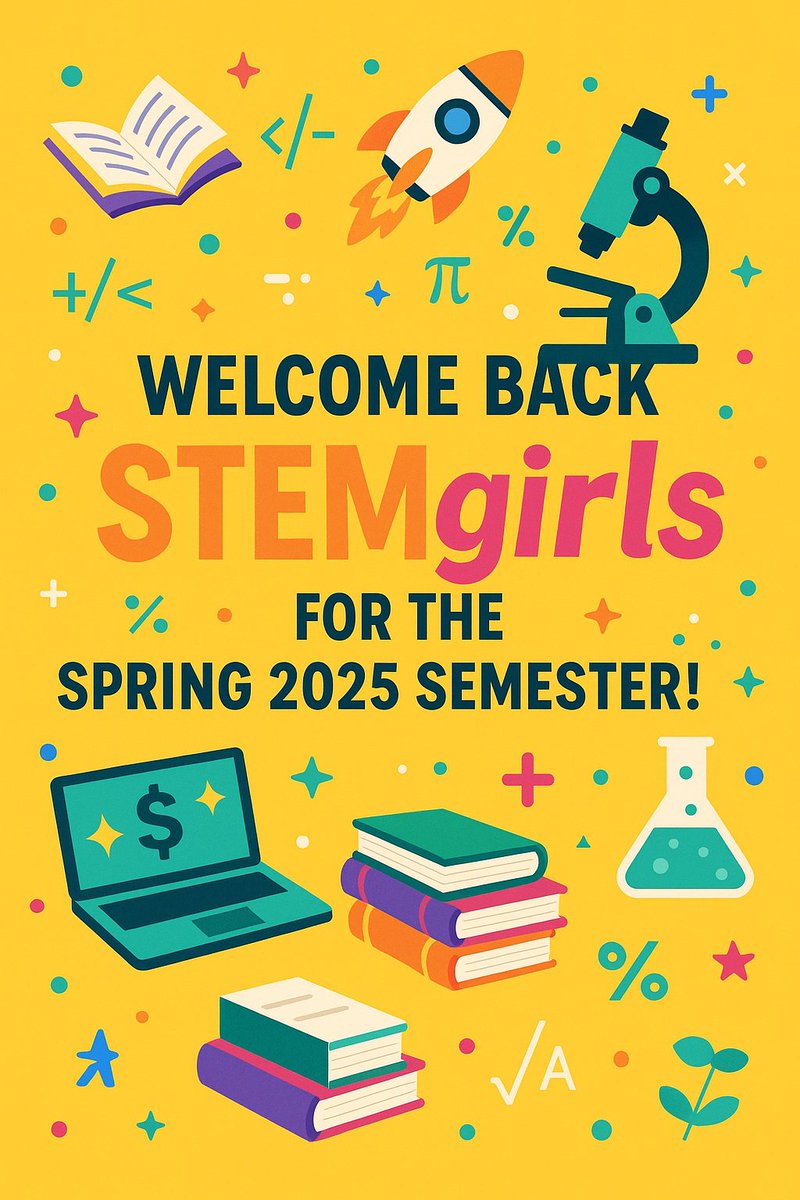 🎉 Welcome back, STEMgirls! We’re excited to kick off a new semester filled with innovation, creativity, and coding fun! 🚀Here’s to empowering the next generation of girls in STEM! 🌟#STEAMpark #GirlsWhoCode #STEMgirls #GirlsInSTEM #STEMeducation #SpringSemester2025 #WomenInSTEM