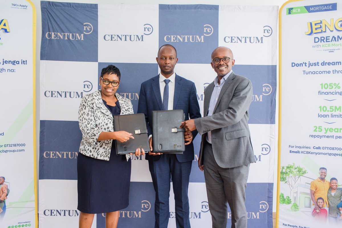 KCBInKenya's tweet photo. Through this partnership, we are making it easier for everyday Kenyans to own homes that are not just beautiful, but also sustainable.

#JengaDreamsNaKCB #ForPeopleForBetter https://t.co/cMGybFCPwB