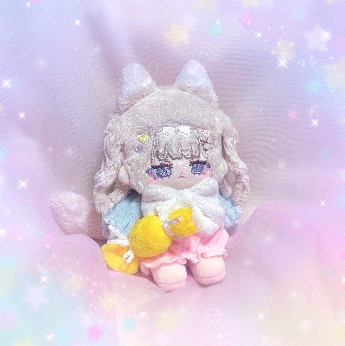 Layla様(<a href="/Layla_Dolls/">Layla🌷レーラ / 募集GOはハイライトに✍️</a>)のJPGOにて、Nekona様(<a href="/yorikuru196/">Nekona⚜️</a>)の澎澎ちゃんをお迎えしておりました🎀⑅*.
髪や尻尾にリボンとハートがいっぱいでとっても可愛いですꕀ.ᐟ .ᐟ💝お顔も髪型も大好きです🫶🏻✧₊
この度は澎澎ちゃんのお迎えの機会を設けてくださり本当にありがとうございました*⑅♡