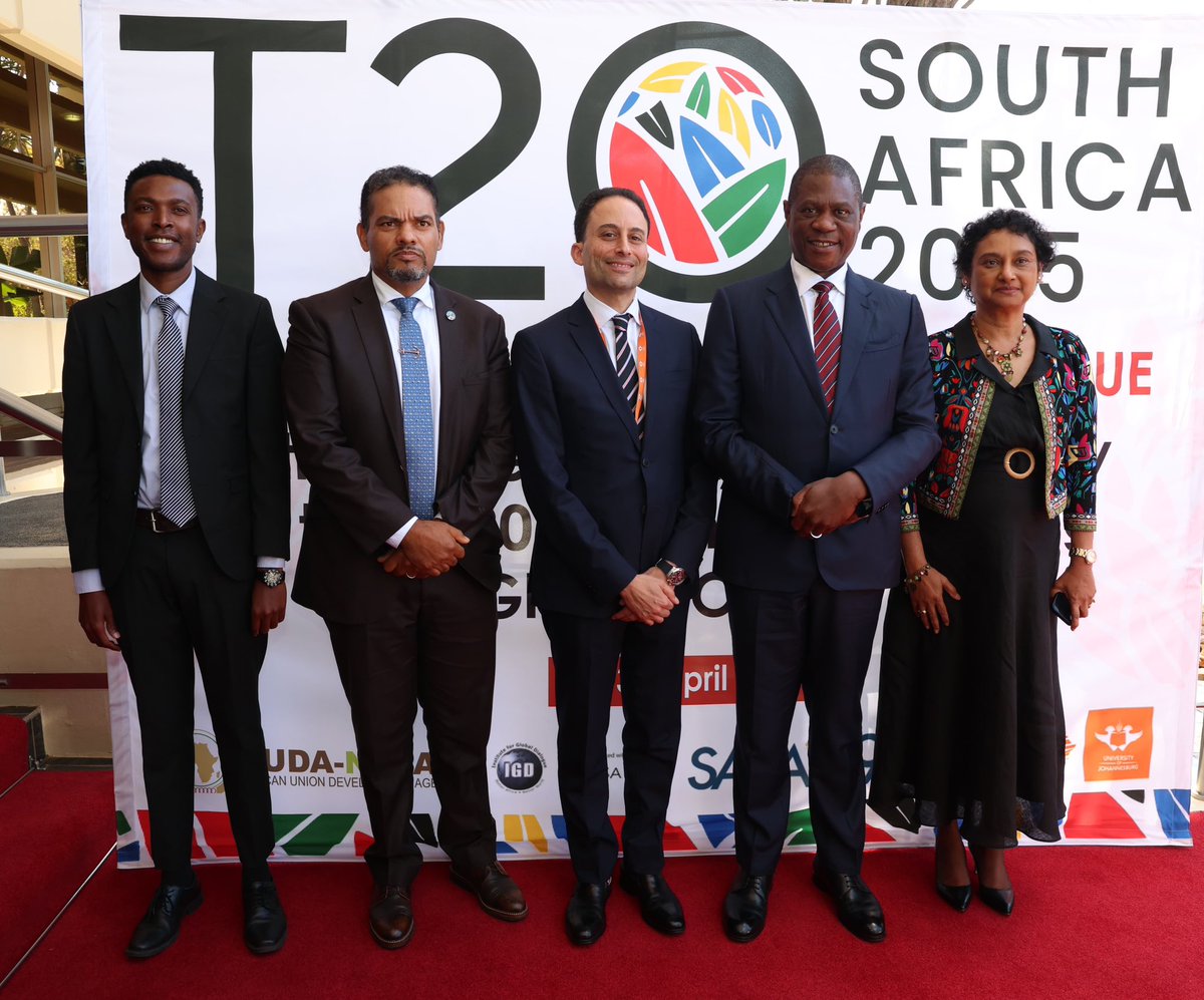 G20 South Africa (@g20org) on Twitter photo Hosted by <a href="/NEPAD_Agency/">AUDA-NEPAD</a> Africa Policy Bridge Tank Programme, <a href="/SAIIA_info/">South African Institute of International Affairs</a>, Institute for Global Dialogue (IGD) & the Institute for Pan-African Thought and Conversation (IPATC), it is held under the theme “Strengthening African Agency in the G20 within the Emerging Global Order”. Hosted by <a href="/NEPAD_Agency/">AUDA-NEPAD</a> Africa Policy Bridge Tank Programme, <a href="/SAIIA_info/">South African Institute of International Affairs</a>, Institute for Global Dialogue (IGD) & the Institute for Pan-African Thought and Conversation (IPATC), it is held under the theme “Strengthening African Agency in the G20 within the Emerging Global Order”.