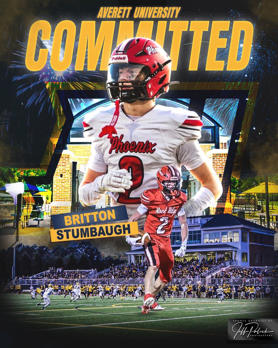 Britton Stumbaugh (@brittonstummy) on Twitter photo All glory to the one and only God! Insanely blessed to announce my commitment to Averett University🔵🟡. Jobs not finished! Thank you <a href="/coachphenry/">Coach-Patrick Henry</a> <a href="/Rolandt2__/">Roland Norfleet</a> <a href="/Coach_Urquhart/">Alex Urquhart</a> All glory to the one and only God! Insanely blessed to announce my commitment to Averett University🔵🟡. Jobs not finished! Thank you <a href="/coachphenry/">Coach-Patrick Henry</a> <a href="/Rolandt2__/">Roland Norfleet</a> <a href="/Coach_Urquhart/">Alex Urquhart</a>