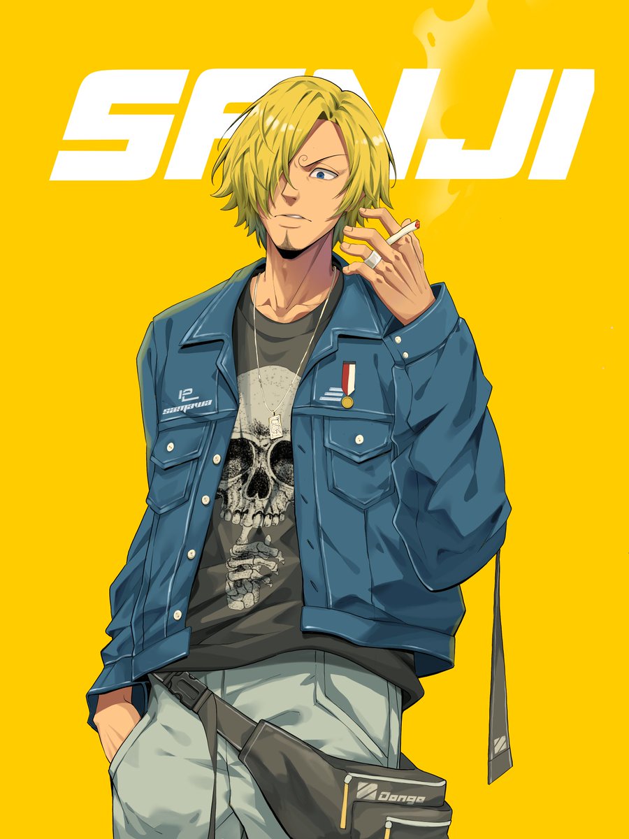 ArtnaGima's tweet photo. Sanji-Kun fanart with his skull shirt🔥🔥
.
.
. 
#sanji #onepiece #fanart #costumfanart #digitalart #animeart #illustration #art #drawing #artwork #illustrator #commision #graphicdesign #sketch #characterdesign #draw #painting #digitalillustration #artoftheday #cover #2D https://t.co/SY0dV7wL56