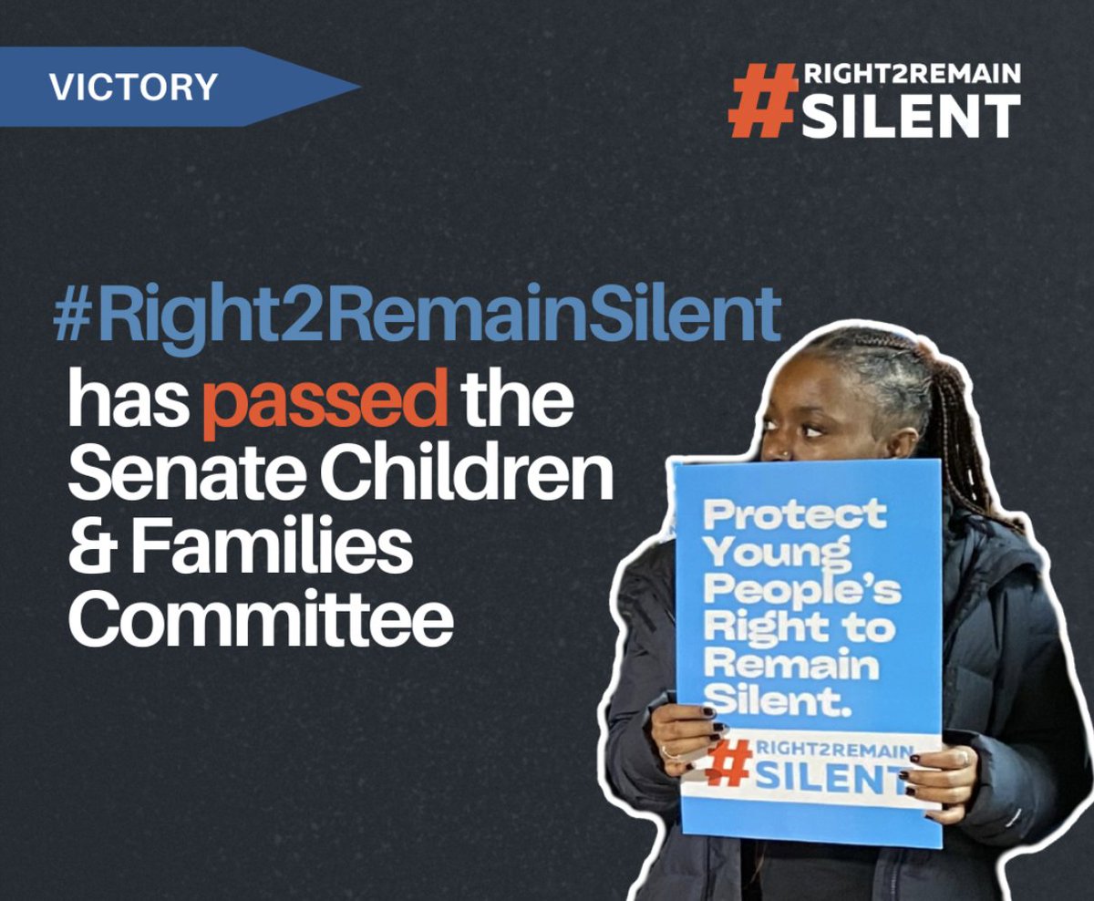 #Right2RemainSilent (@right2remainsi1) on Twitter photo 🚨Moments ago #Right2RemainSilent passed the Committee on Children and Families in the Senate!
Thank you <a href="/JabariBrisport/">Jabari Brisport</a> for prioritizing this bill, and thank you <a href="/jamaaltbailey/">Jamaal T. Bailey</a> for being a champion since its inception! 🚨Moments ago #Right2RemainSilent passed the Committee on Children and Families in the Senate!
Thank you <a href="/JabariBrisport/">Jabari Brisport</a> for prioritizing this bill, and thank you <a href="/jamaaltbailey/">Jamaal T. Bailey</a> for being a champion since its inception!