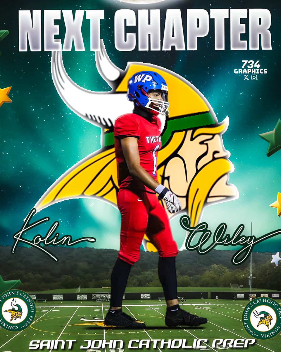 Kolin Wiley (@kolin_wiley) on Twitter photo I’d like too thank <a href="/WheelingParkHS/">Wheeling Park</a> for everything and a wonderful past 3 years of life on and off the field, but for my senior year I will be transferring to Saint John’s Catholic Prep <a href="/TyreeSpinner/">Tyree Spinner</a> <a href="/GordonCohagan/">Gordon Cohagan</a> I’d like too thank <a href="/WheelingParkHS/">Wheeling Park</a> for everything and a wonderful past 3 years of life on and off the field, but for my senior year I will be transferring to Saint John’s Catholic Prep <a href="/TyreeSpinner/">Tyree Spinner</a> <a href="/GordonCohagan/">Gordon Cohagan</a>