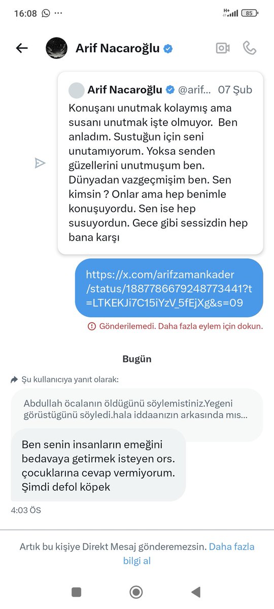 Takvadan imandan bahseden adama bak.ne biçim küfürler ediyor.
<a href="/EmniyetGM/">Türk Polis Teşkilatı</a>