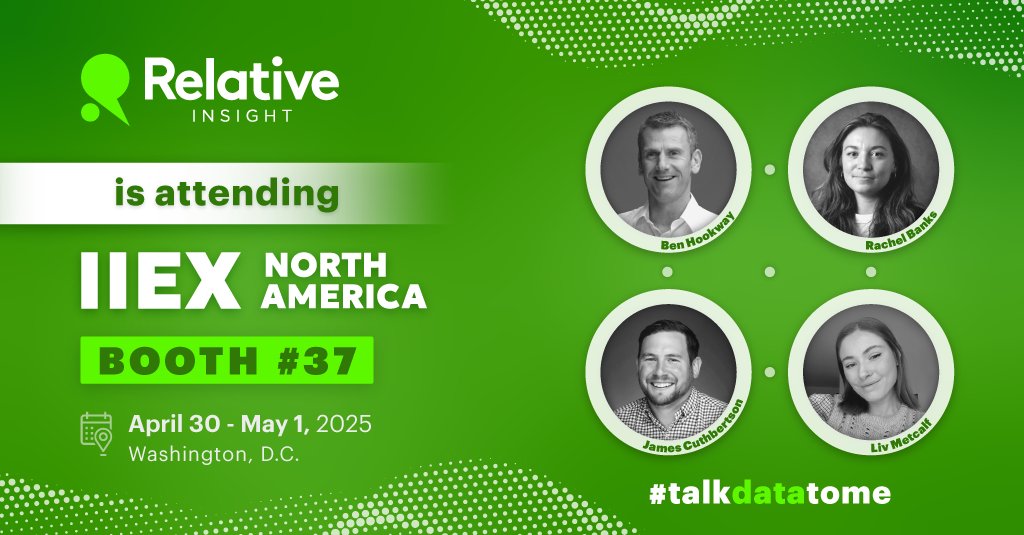 Headed to IIEX North America? Come meet us at Booth #37!
We’ll be on-site with fresh ideas (and fresh notebooks) – stop by, say hi, and let's chat.

📍 Ronald Reagan Building, Washington D.C.
📅 April 30 – May 1

#IIEXNA #TalkDataToMe