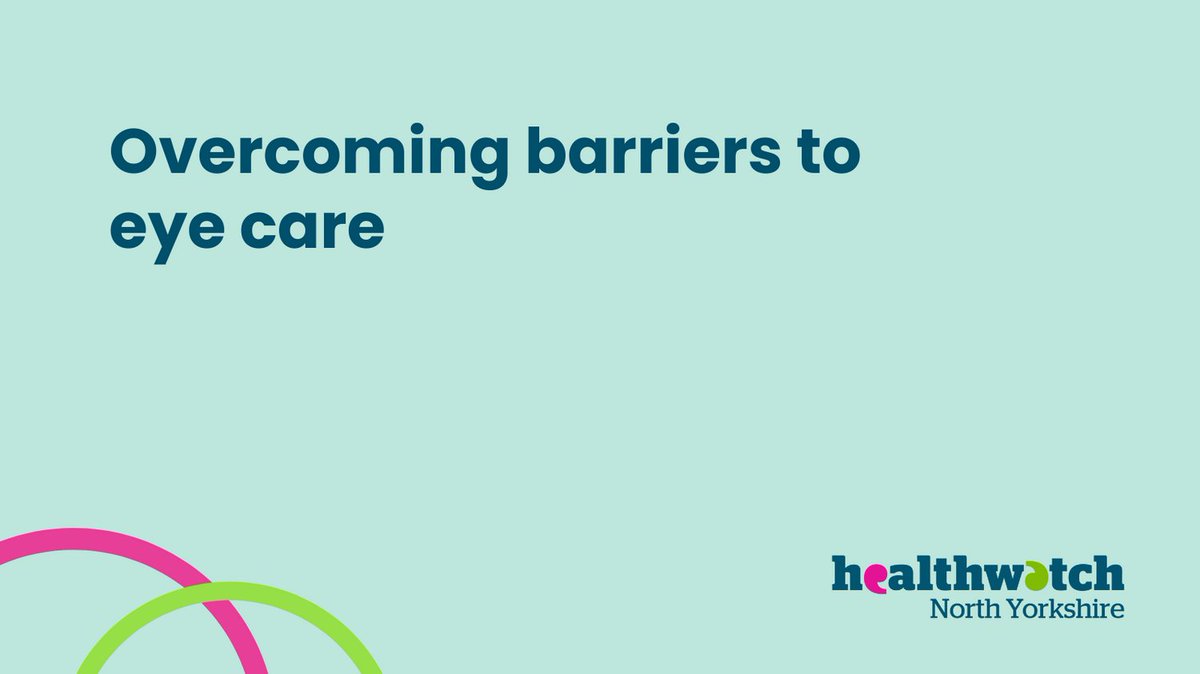 HealthwatchNY's tweet image. Overcoming barriers to eye care: 

healthwatchnorthyorkshire.co.uk/news/2025-04-1…

@HealthwatchNY + @HealthwatchE call on @DHSCgovuk &amp;amp; @NHSuk to review support for the costs of #NHS eye care for those on the lowest incomes.

@ABDOMembership @CollegeOptomUK @OptometryToday @GOC_UK

#eyecare #optician