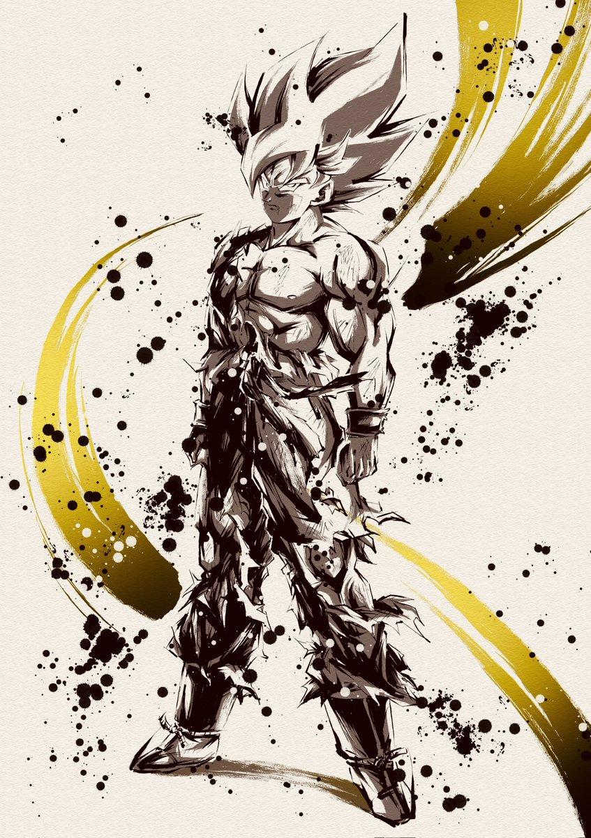 spmjg7's tweet image. 初期スパが1番すき 過去絵
#ドラゴンボール
#dragonball