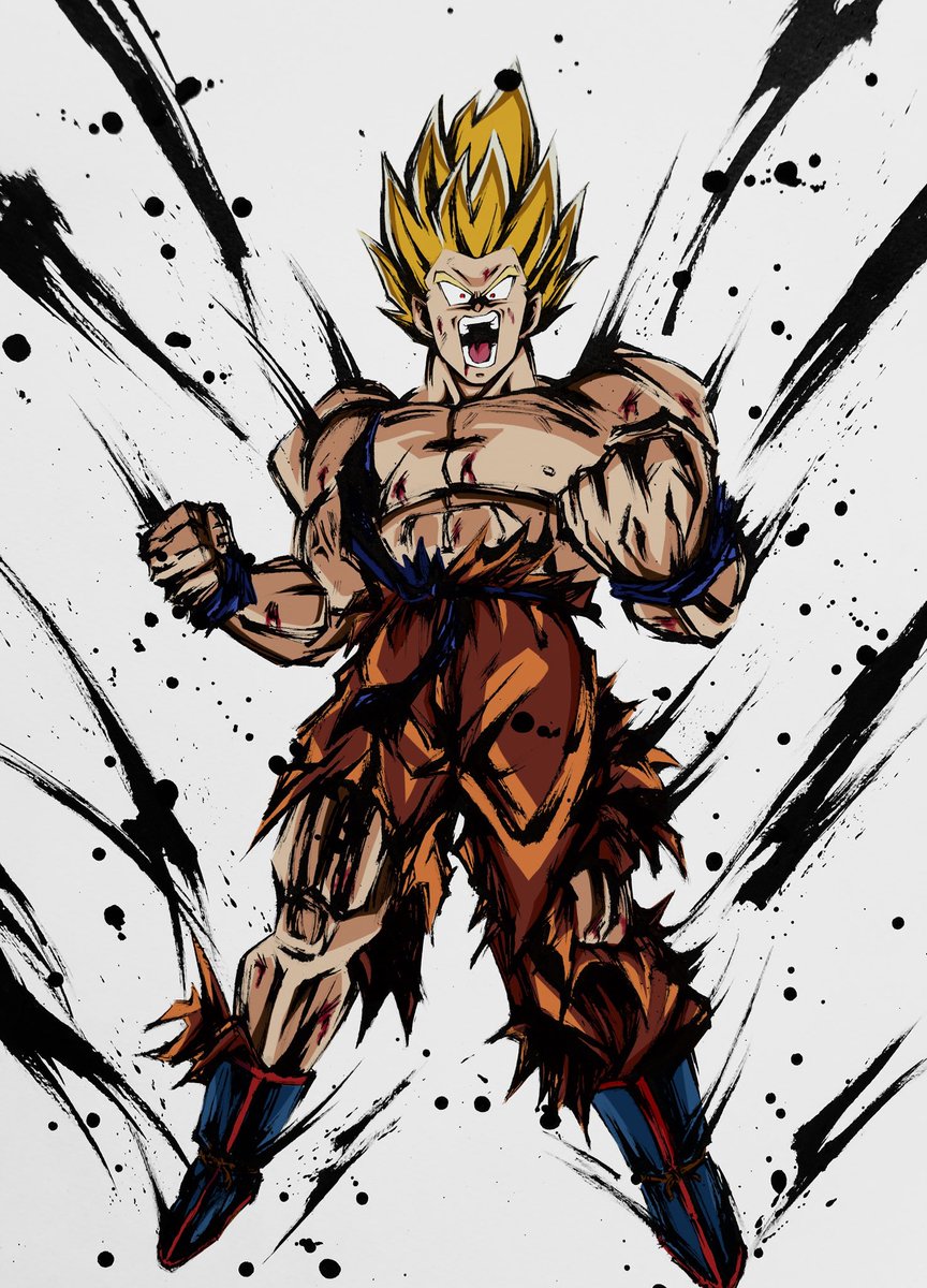 spmjg7's tweet image. 初期スパが1番すき 過去絵
#ドラゴンボール
#dragonball