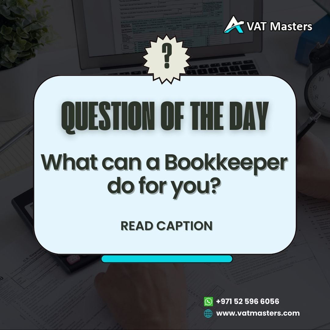 VAT_Masters's tweet image. What Can a Bookkeeper Do for You? More Than You Think!
#OutsourceWisely #MoneyMatters #BusinessOwnerTips #KnowYourNumbers #AccountingSupport #PeaceOfMindFinance