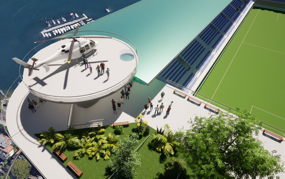 albinopozzi's tweet photo. Proposta alternativa nuovo #Stadio #sinigaglia #como1907 - #comolake - #architecture - #design https://t.co/4M4M9sGcZv
