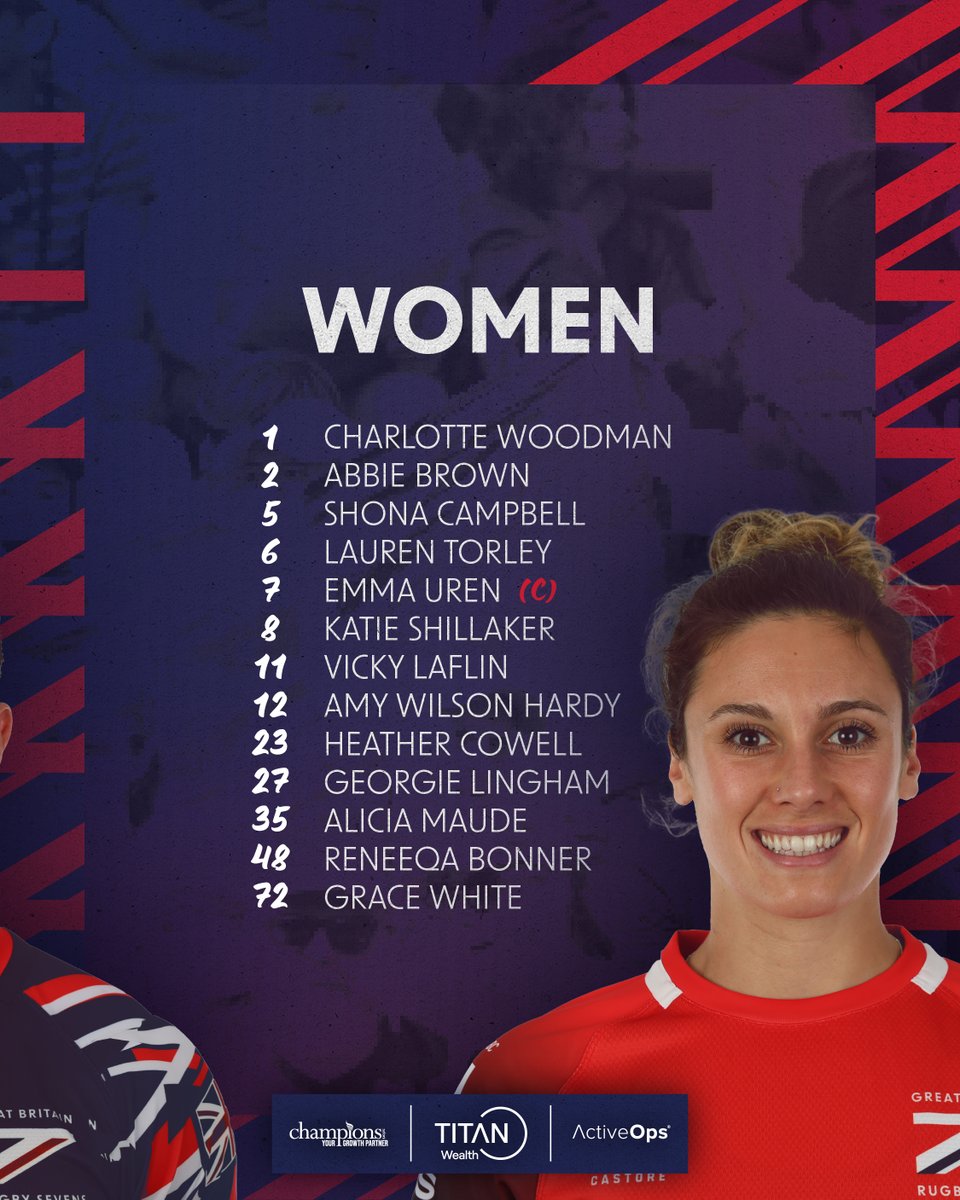 LA SQUAD NEWS 🇺🇸

Ethan Waddleton is back to captain the side 🤩

Charlotte Woodman &amp; Heather Cowell return to the squad 👊

#GB7s #HSBCSVNSLAX #HSBCSVNS