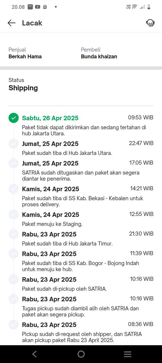 syaifularif1810's tweet photo. Gak jelas dah sampai bekasi kenapa balik jakarta woeee @AnterajaCare https://t.co/5RbkLl5Rum