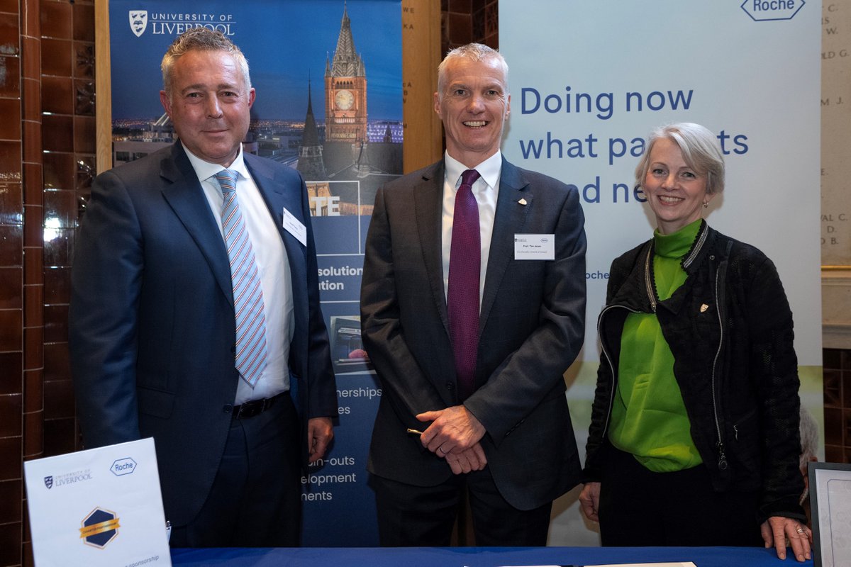 A big thank you to all of the organisations that signed the Healthcare Charter Partnership at the University of Liverpool this week. Our commitment remains working together to help deliver real solutions to local health issues. #Healthcare #Liverpool #Roche