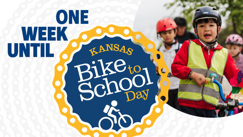 392Usd's tweet image. One week to go! USD 392 will be holding our Bike to School Day events next week. We're so excited! See you next week! #biketoschool2025 #kancycle