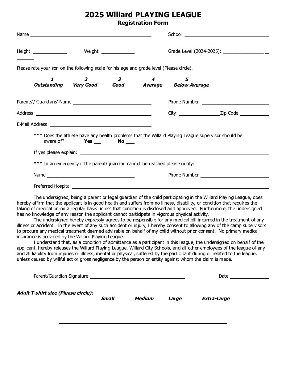 About a Month Left to sign up for Willard Middle School Basketball Playing League: willard.k12.oh.us/Athletics.aspx Boys grades 5-8.  

<a href="/WillardFlashes/">Willard City Schools</a>
