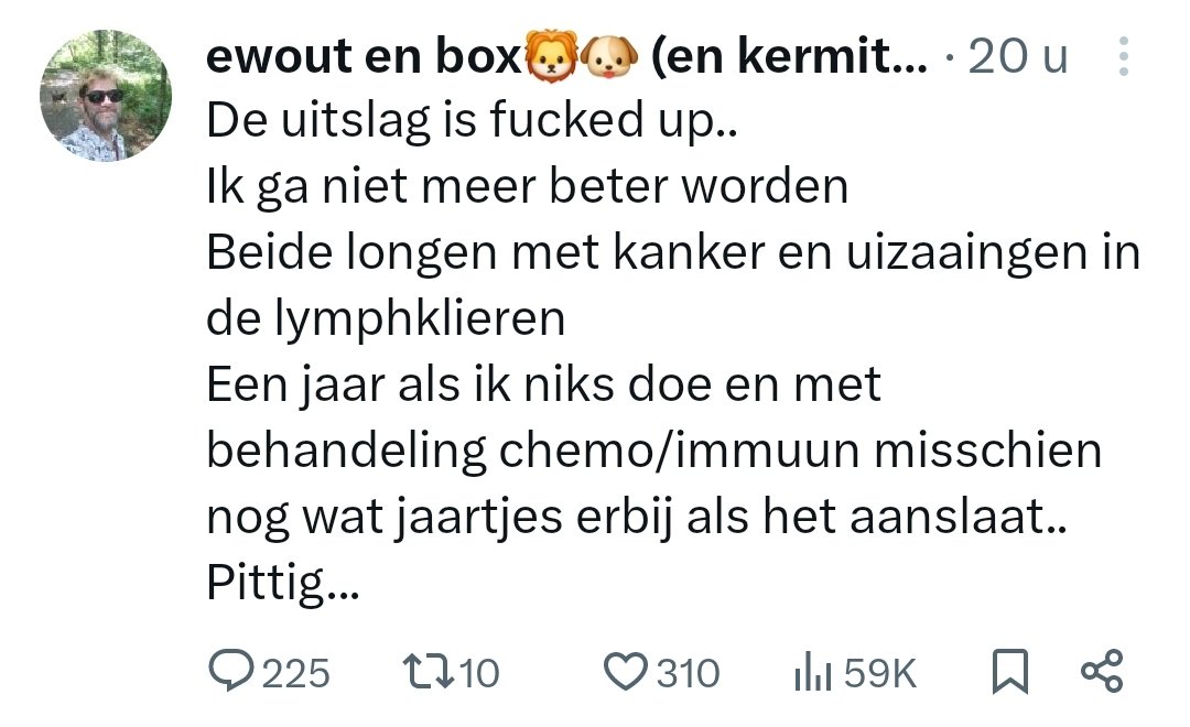 Pas op met wat je wenst. 🤡