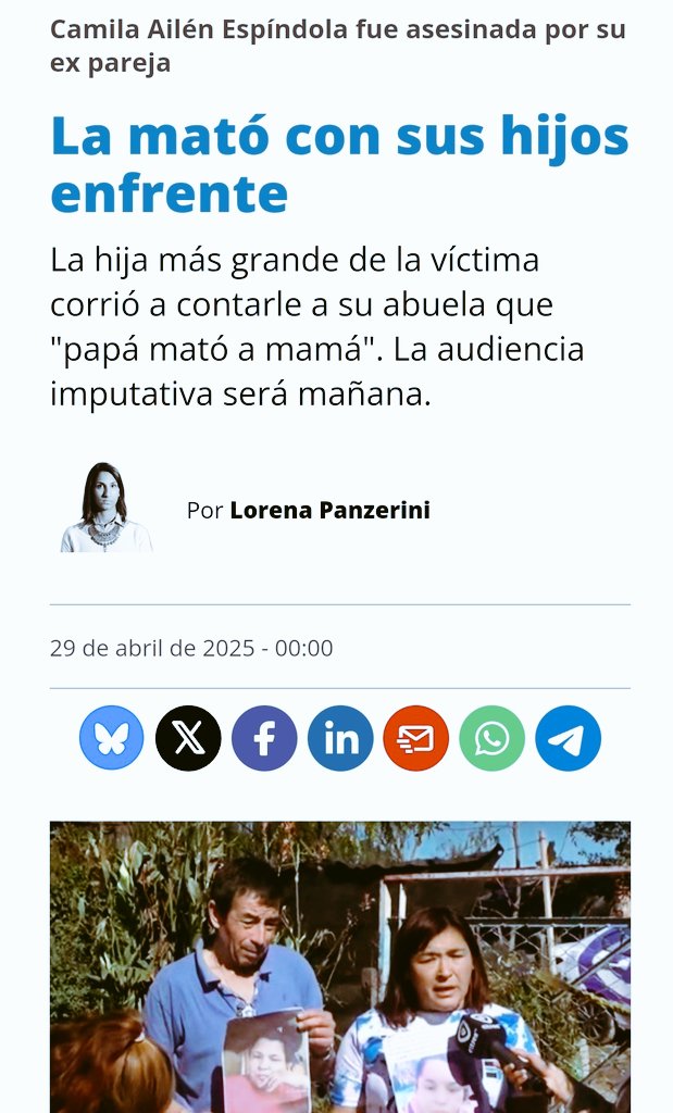pagina12.com.ar/821720-la-mato…"Las cifras nos siguen mostrando que la situación es alarmante, sumado a la ausencia de políticas nacionales que no fueron reemplazadas en la dimensión que se necesita por los gobiernos provinciales y municipales", reclamó <a href="/GabyNegraSosa/">Gaby Sosa</a>
