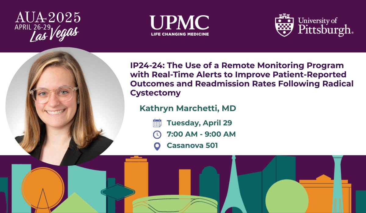 UPMC Urology (@upmcurology) on Twitter photo 🌟It's the last day of #AUA25! We have several exciting presentations this morning, including one by Dr. Kathryn Marchetti at 7:00AM, who will be presenting research on her remote monitoring program. <a href="/UroOnc/">Society of Urologic Oncology</a> #suofellow 🌟It's the last day of #AUA25! We have several exciting presentations this morning, including one by Dr. Kathryn Marchetti at 7:00AM, who will be presenting research on her remote monitoring program. <a href="/UroOnc/">Society of Urologic Oncology</a> #suofellow