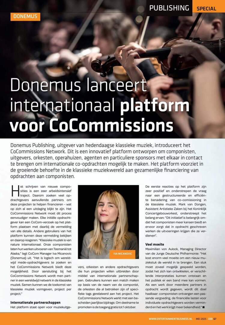 Donemus launching the CoCom Network...
More news next week!
ift.tt/Uf7MH2E