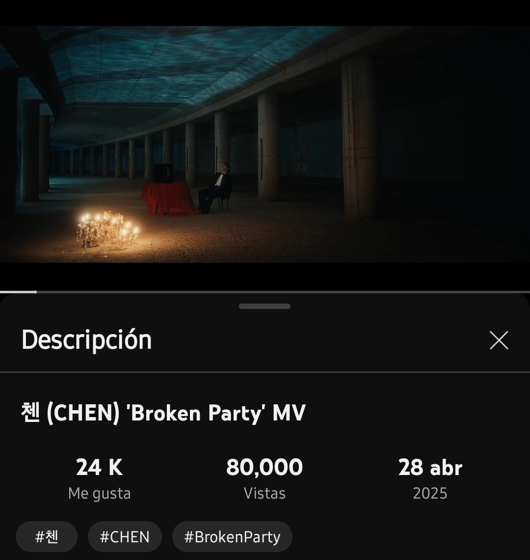 _soondingie_'s tweet photo. #BrokenParty | Llegamos a 80K vistas!

Recuerden hacer stream desde el canal oficial de INB100. Pueden usar el segundo canal para intercalar reproducciones.

⚠️ Importante: asegúrense de ver al menos 4 videos diferentes para que las vistas cuenten correctamente.

@CHEN_INB100 https://t.co/k47f5xb2k8