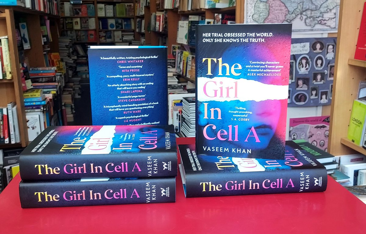 Vaseem Khan (@vaseemkhanuk) on Twitter photo Cheeky early copies signed for my local indie <a href="/NewhamBookshop/">Newham Bookshop</a> before The Girl in Cell A comes out on 1 May. Murder mystery meets small town secrets meets unreliable narrators. If that's your thing, do consider ordering. Cheeky early copies signed for my local indie <a href="/NewhamBookshop/">Newham Bookshop</a> before The Girl in Cell A comes out on 1 May. Murder mystery meets small town secrets meets unreliable narrators. If that's your thing, do consider ordering.