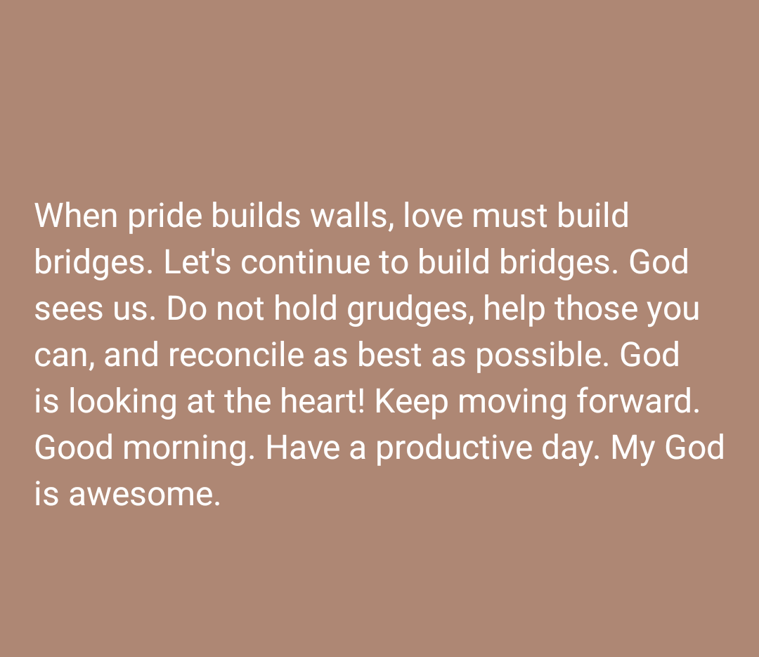 Love over all things