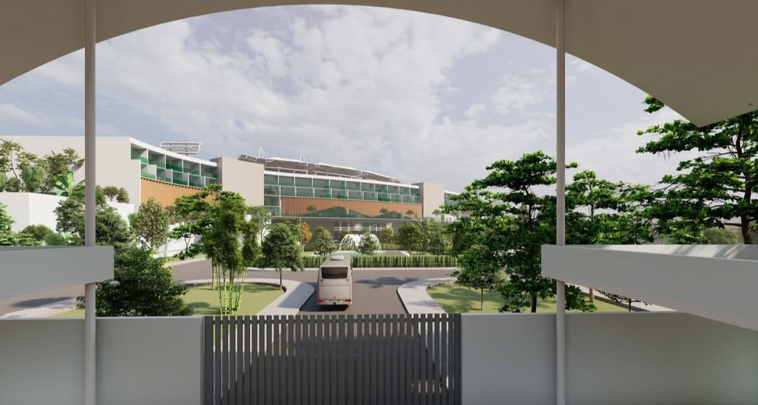 Pi_Cube_Studio's tweet image. Our entry for the MCA Club House competition in Pune focused on  the built environment for cricketers and users at the MCA Stadium. We aimed to elevate their experience through improved functionality, landscape integration, and striking aesthetics.  #Architecture #Competition