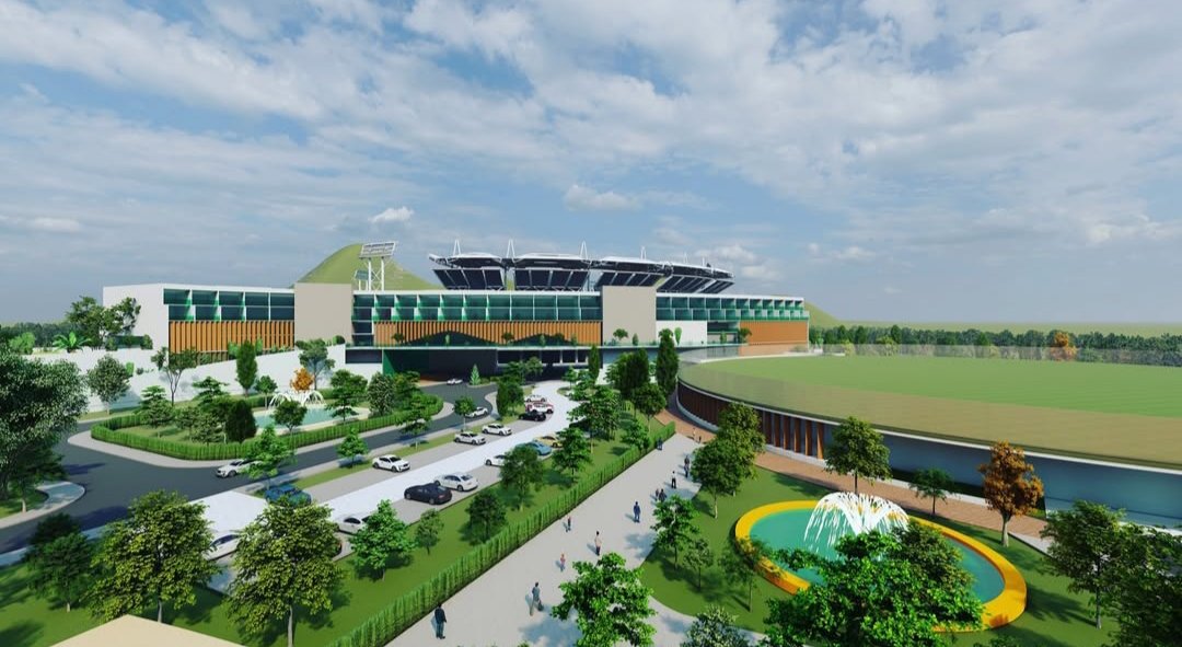 Pi_Cube_Studio's tweet image. Our entry for the MCA Club House competition in Pune focused on  the built environment for cricketers and users at the MCA Stadium. We aimed to elevate their experience through improved functionality, landscape integration, and striking aesthetics.  #Architecture #Competition