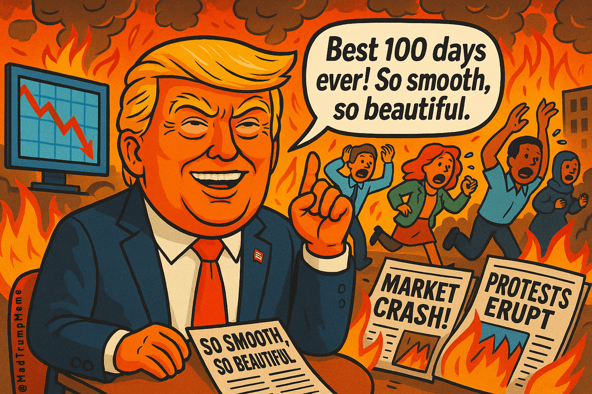 MadTrumpMeme's tweet photo. Soooo smooth, so beautiful 100 days
#MADTRUMP https://t.co/goFiORM0HL