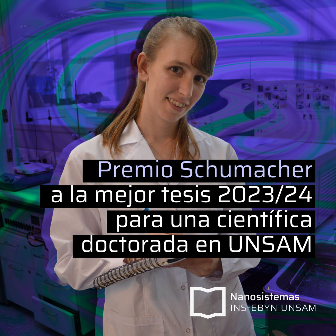 Instituto de Nanosistemas (@insunsam) on Twitter photo #OrgulloUNSAM
🏅Felicitaciones Priscila Vensaus <a href="/Wolframiaa/">Pris Vensaus</a> por el premio Schumacher a la mejor tesis doctoral en Fisicoquímica de Argentina!
👩🔬Doctora por <a href="/unsamoficial/">Universidad Nacional de San Martín</a> con la dirección de Galo Soler Illia <a href="/dr_kuato/">Galo Soler Illia ⭐️⭐️⭐️</a> y la codirección de <a href="/LingenfelderLAB/">LingenfelderLAB🕊</a>
🔗 noticias.unsam.edu.ar/2025/04/29/pre… #OrgulloUNSAM
🏅Felicitaciones Priscila Vensaus <a href="/Wolframiaa/">Pris Vensaus</a> por el premio Schumacher a la mejor tesis doctoral en Fisicoquímica de Argentina!
👩🔬Doctora por <a href="/unsamoficial/">Universidad Nacional de San Martín</a> con la dirección de Galo Soler Illia <a href="/dr_kuato/">Galo Soler Illia ⭐️⭐️⭐️</a> y la codirección de <a href="/LingenfelderLAB/">LingenfelderLAB🕊</a>
🔗 noticias.unsam.edu.ar/2025/04/29/pre…