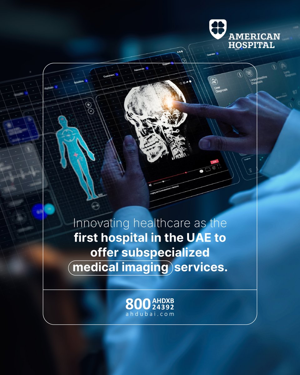 At American Hospital Dubai, we proudly lead the UAE as the first network to offer a fully sub-specialized radiology service, delivered by western-boarded, fellowship-trained experts. Our distinguished team covers Neuroimaging, Head and Neck Imaging, Level 3 Cardiothoracic