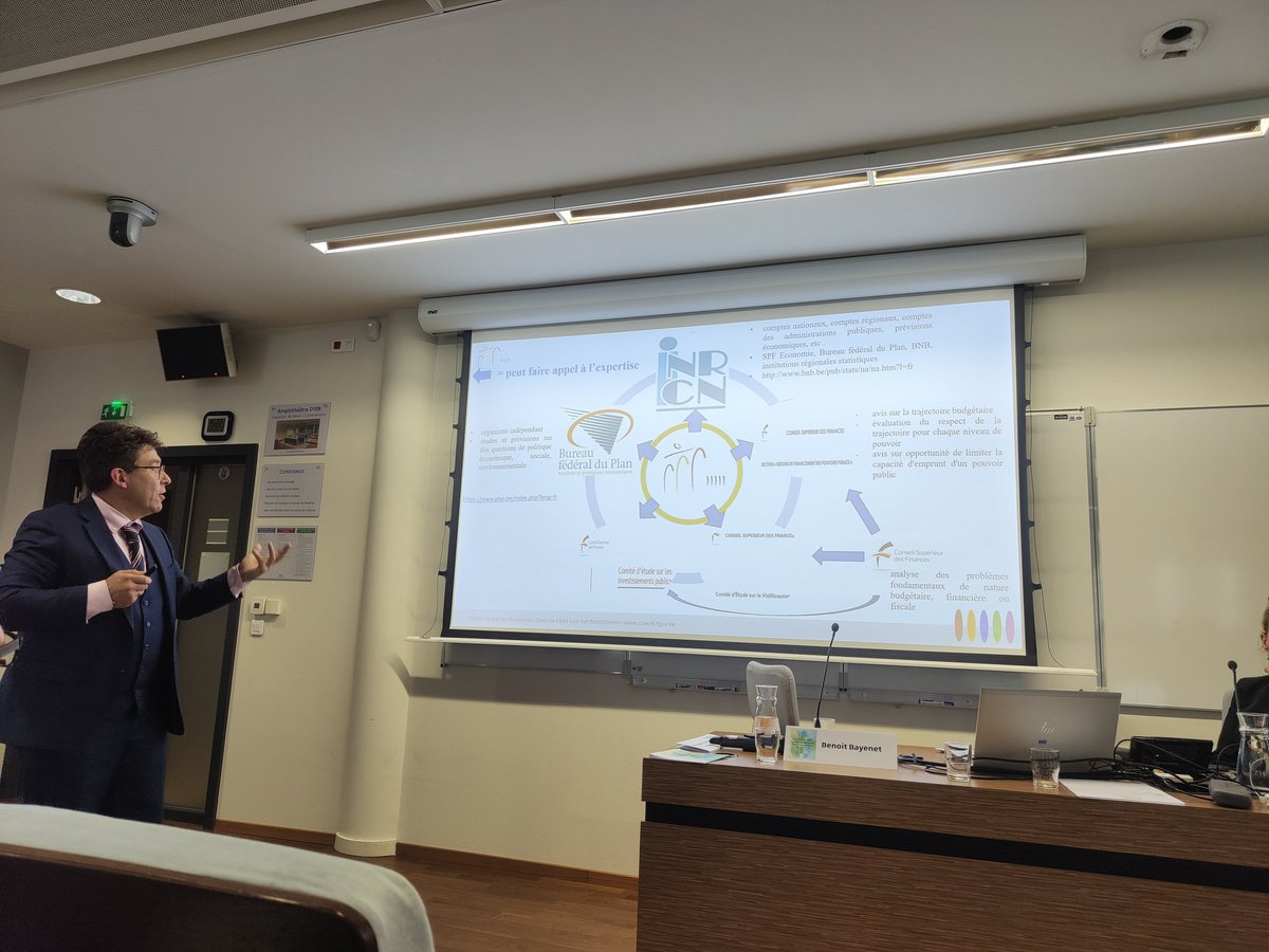 Situation belge présentée par Benoît Bayenet, président du Conseil Central de l'Economie <a href="/SFFP2017/">Société française de finances publiques</a> Séminaire itinérant