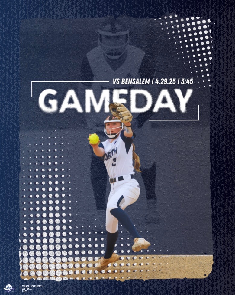 GAMEDAY!!!

Come out and watch the girls take on Bensalem at home today at 3:45!

#gonorth