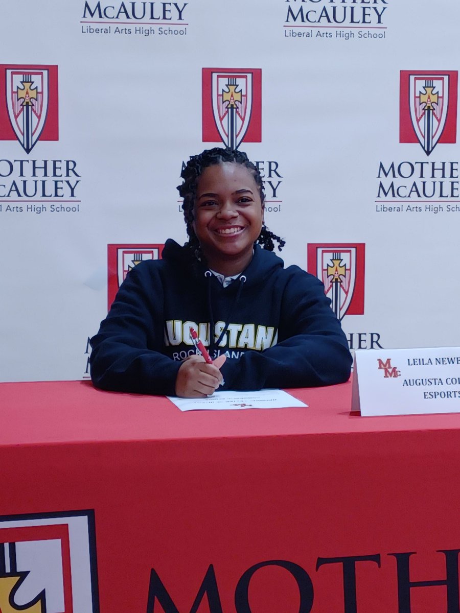 BR_Crusaders_Esports (@br_crusaderses) on Twitter photo Huge congrats to <a href="/McAuleyMacs/">Mother McAuley HS</a> Leila Newell on her signing day at attend <a href="/Augustana_IL/">Augustana College</a> to join thier Esports program <a href="/AugieEsports_IL/">Augustana College Esports</a> <a href="/MMCAthletes/">McAuley Athletics</a> <a href="/BRcrusaderSA/">BR Student Activities</a> <a href="/BRice_Athletics/">Brother Rice Athletics</a> <a href="/BrotherRice/">Brother Rice Chicago</a> Huge congrats to <a href="/McAuleyMacs/">Mother McAuley HS</a> Leila Newell on her signing day at attend <a href="/Augustana_IL/">Augustana College</a> to join thier Esports program <a href="/AugieEsports_IL/">Augustana College Esports</a> <a href="/MMCAthletes/">McAuley Athletics</a> <a href="/BRcrusaderSA/">BR Student Activities</a> <a href="/BRice_Athletics/">Brother Rice Athletics</a> <a href="/BrotherRice/">Brother Rice Chicago</a>