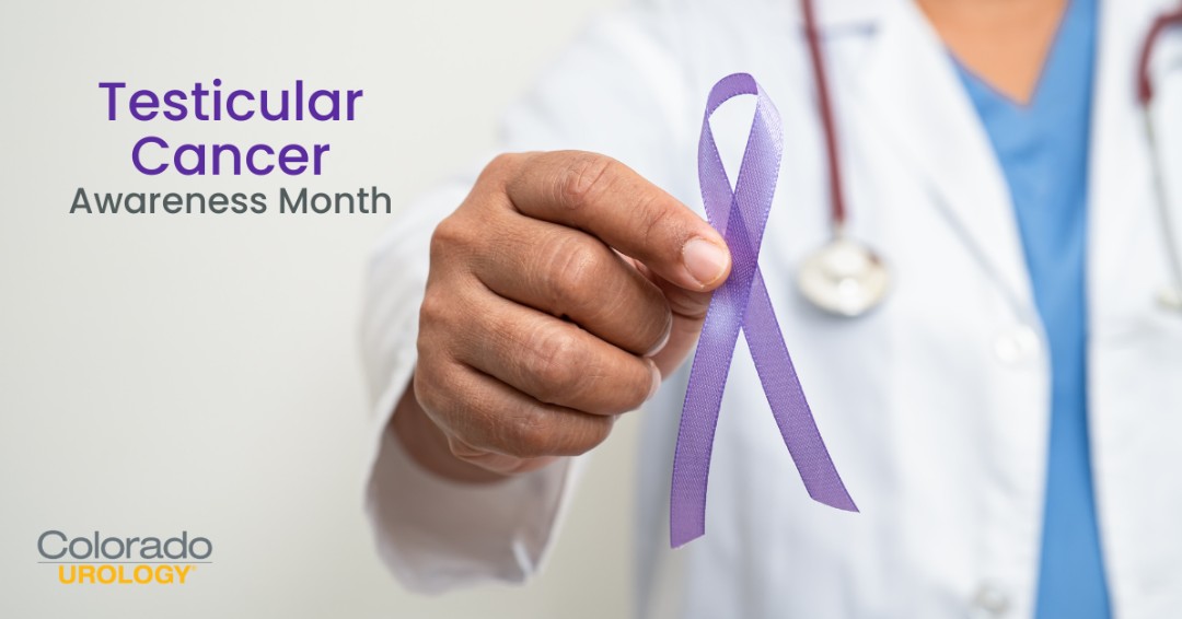 Testicular Cancer Awareness Month is a wrap -- but awareness doesn’t need to stop here. Colorado Urology urges you to stay proactive, do regular self-checks, and encourage the men in your life to remain vigilant. Remember that early detection matters!