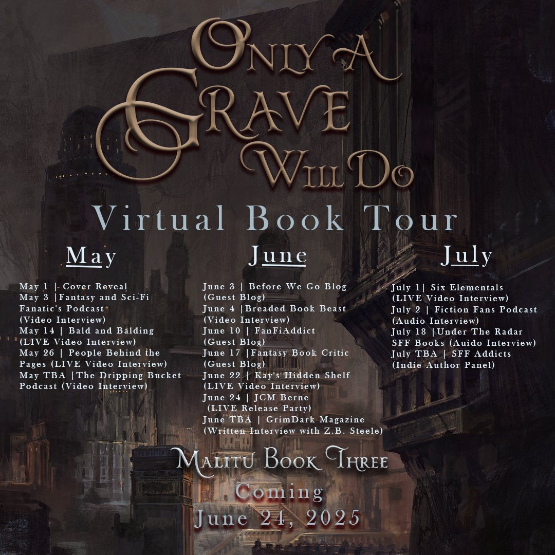 Get ready for a big release tour for Only a Grave Will Do, starting with the cover reveal in two days!

You excited? I'm excited!