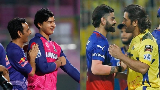 nagendra_th's tweet photo. IPL 2025 POTM Records:

Youngest: Vaibhav Suryavanshi (14 yrs) – 101 off 38, RR vs GT, Apr 28  

Oldest: MS Dhoni (43 yrs) – Won POTM with 26* off 11, CSK vs LSG  

#RCB #RR #CSK #MI #SRH #PBKS #DC #GT #LSG #KKR #RRvsGT #IPL2025 #TATAIPL2025 #ViratKohli #Vaibhav #MSDhoni𓃵 https://t.co/GCdItsm975