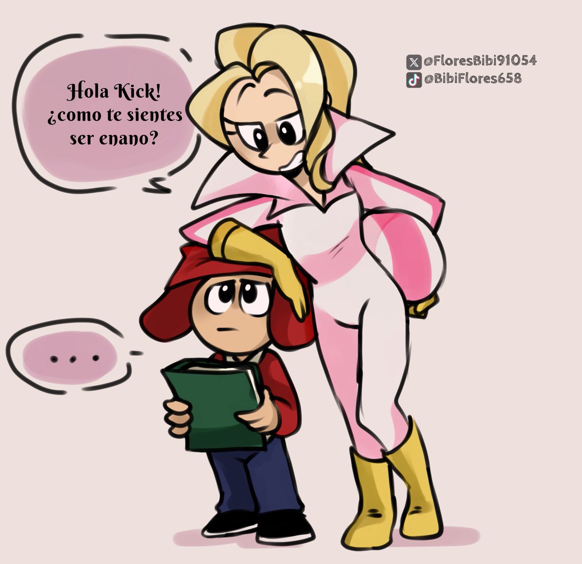 FloresBibi91054's tweet image. Que pasaria si Kick y Kendall cambiara de Roles?

#kickbuttowski #kendall #swapAU