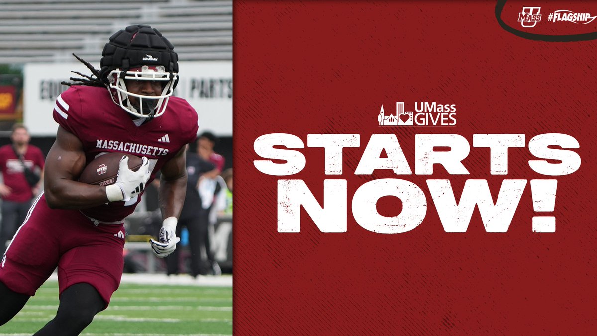 UMass Gives has officially kicked off and the time to support UMass Football is now!

Together, we can make a difference #UMassGives

🔗 umass.scalefunder.com/gday/football