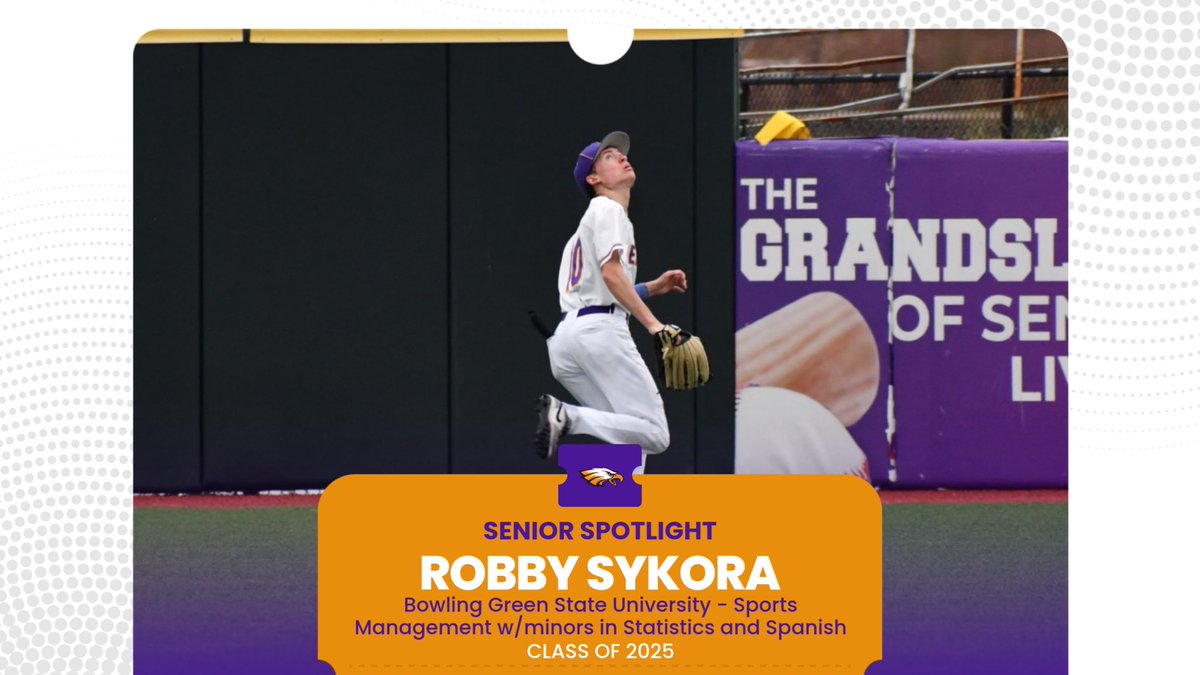 Senior Spotlight #6: Robby Sykora 

Robby is a tremendous team player! He is always willing to sacrifice self for what best for the team! Hard worker, always willing to go the extra mile for the team! Robby is a great role model of a team first attitude for our younger guys!