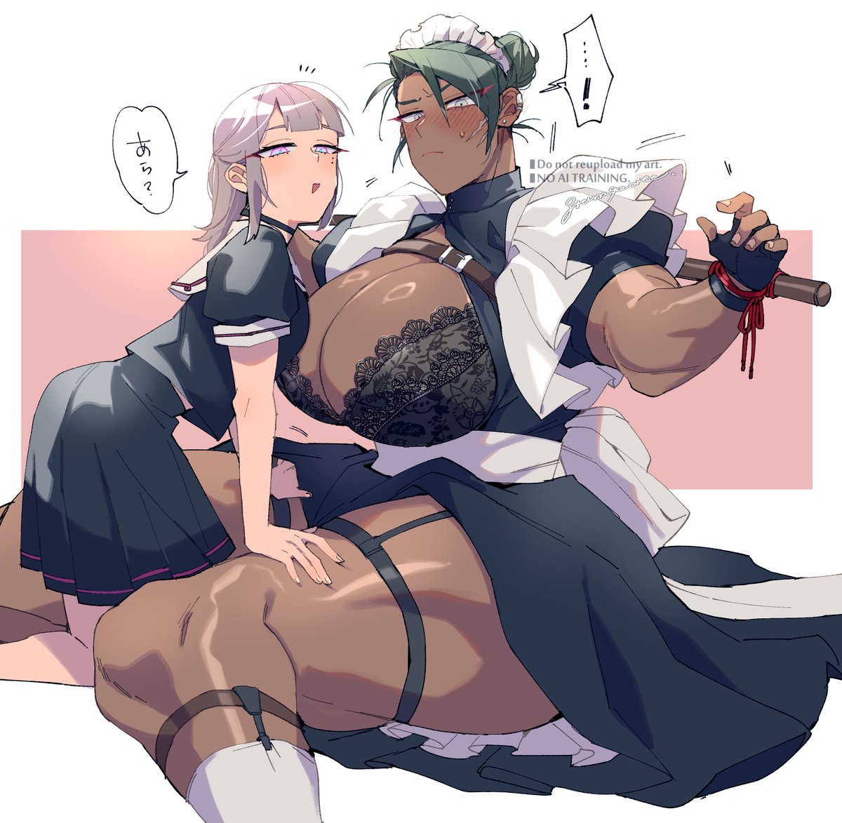 メイド長マコとミコトお嬢様の御戯れ 