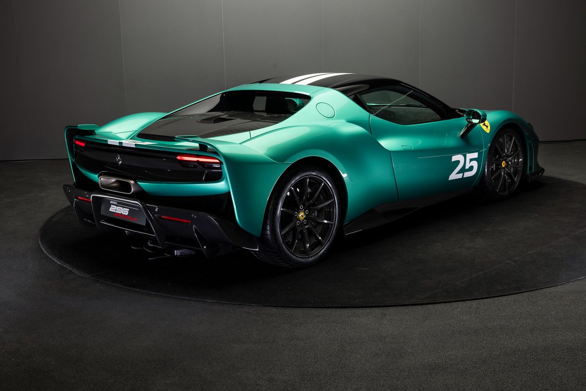 The new Ferrari 296 Speciale is here - special version of the 296