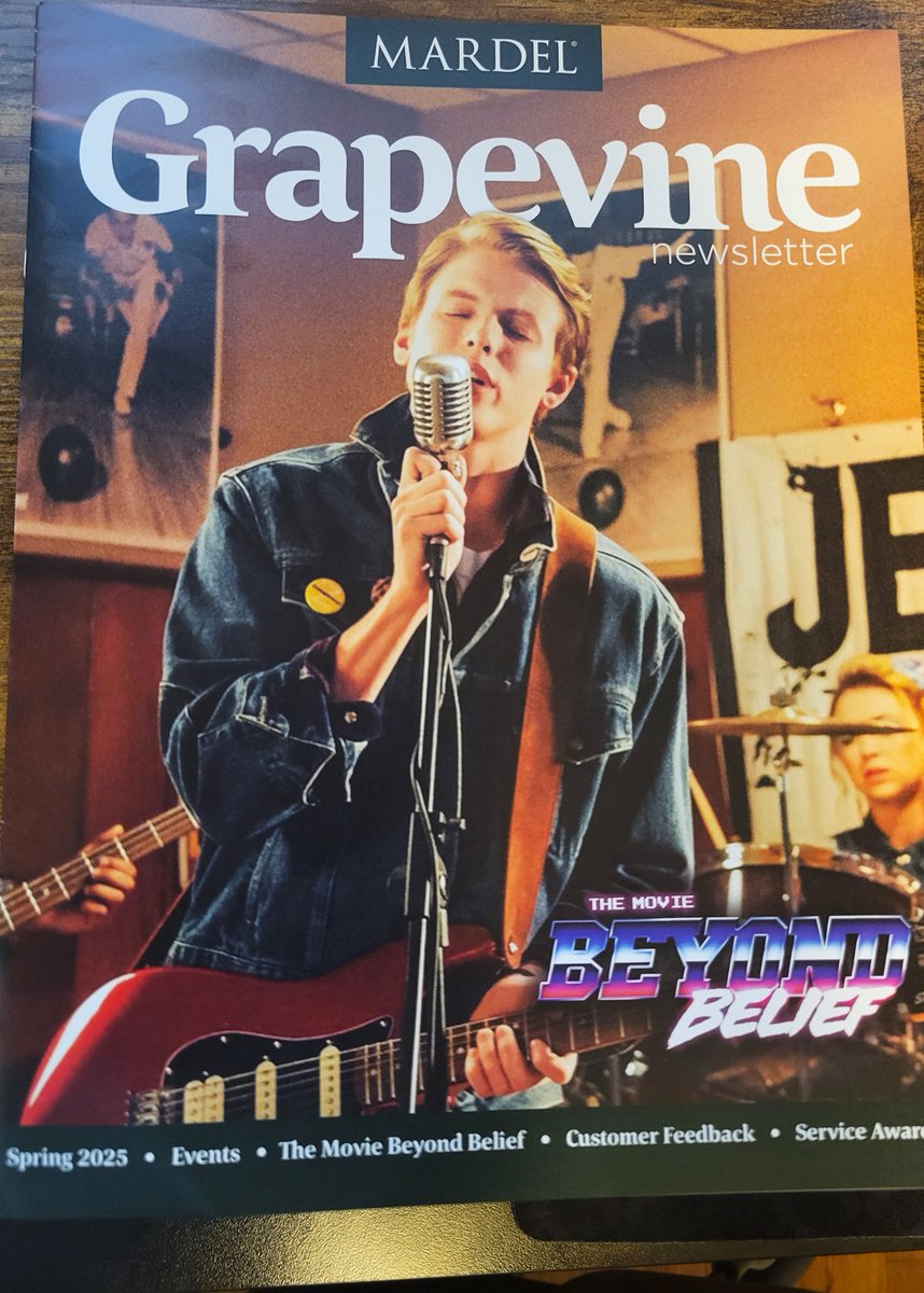 beyondbelief80s's tweet photo. Our good friends at @Mardel_Inc just released their Spring Newsletter, which features a behind-the-scenes look at Beyond Belief! Check it out!

#beyondbeliefthemovie #Mardel #Petra #faithbasedfilm #christianmovie #80smovies #intriguefilms #beyondbelief #movieproduction https://t.co/pPt1ock0OO