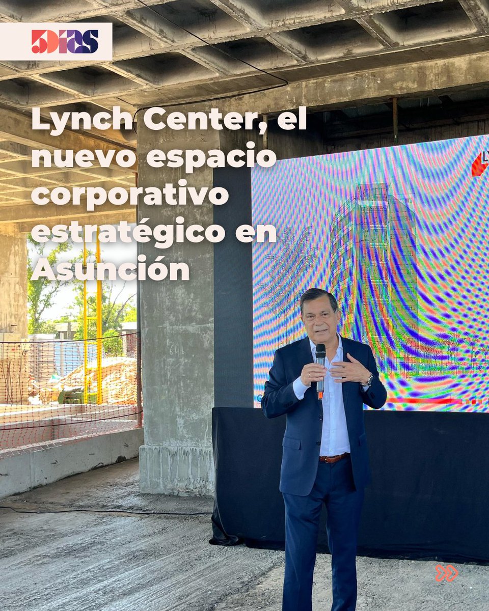 5DiasPy's tweet image. Lynch Center: el nuevo espacio corporativo de Asunción 🏢✨
Con ubicación estratégica, diseño funcional y amenities como gimnasio, salas de reuniones y food park, Lynch Center redefine el concepto de oficinas modernas.

#LynchCenter #Oficinas #Asunción
