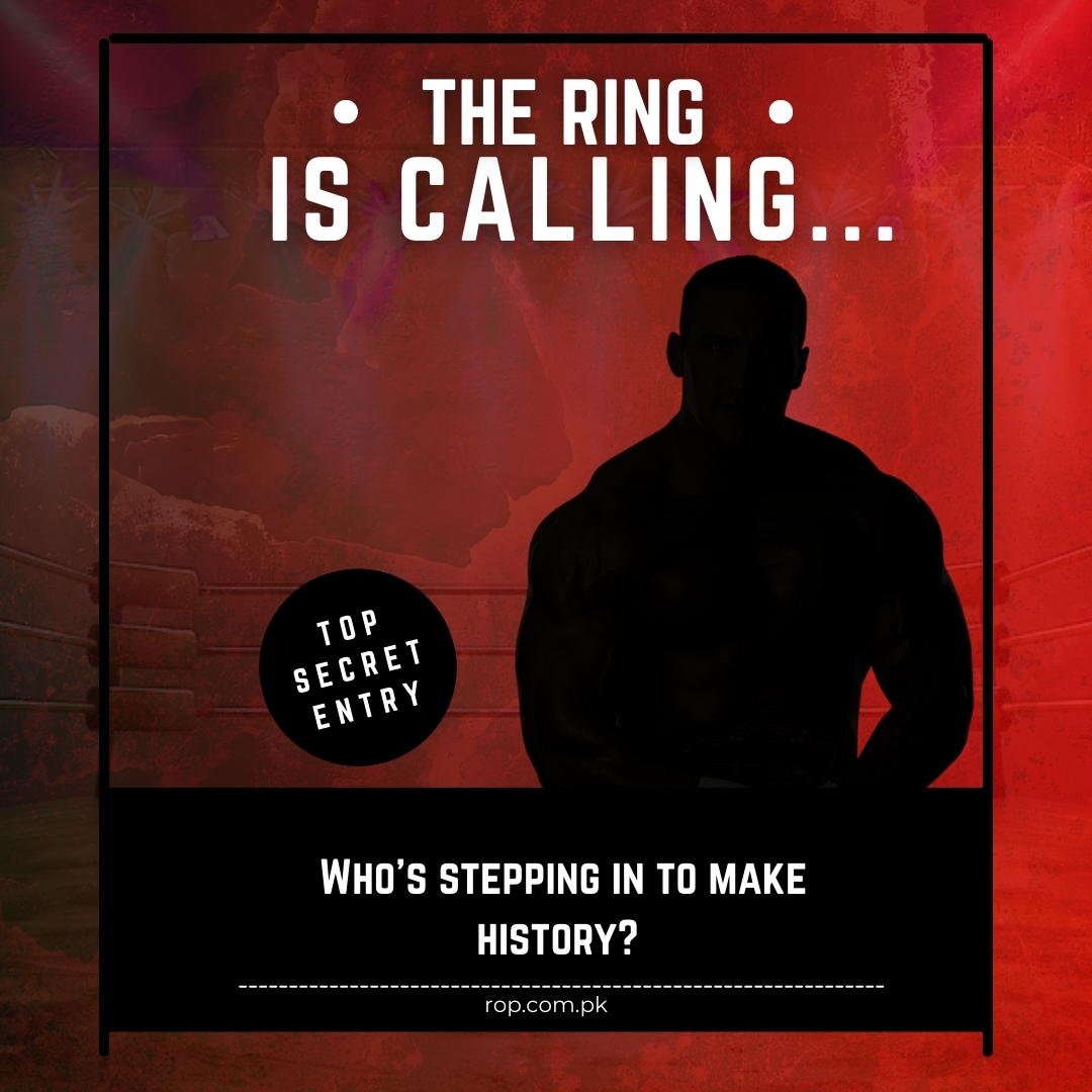 "The arena awaits. A legend is about to rise. 🥊
Top secret entry… any guesses?
#TheRingIsCalling #WrestlingMystery #ROPWrestling #WhoWillItBe"